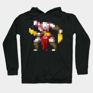 Kratos low-res pixelart Hoodie